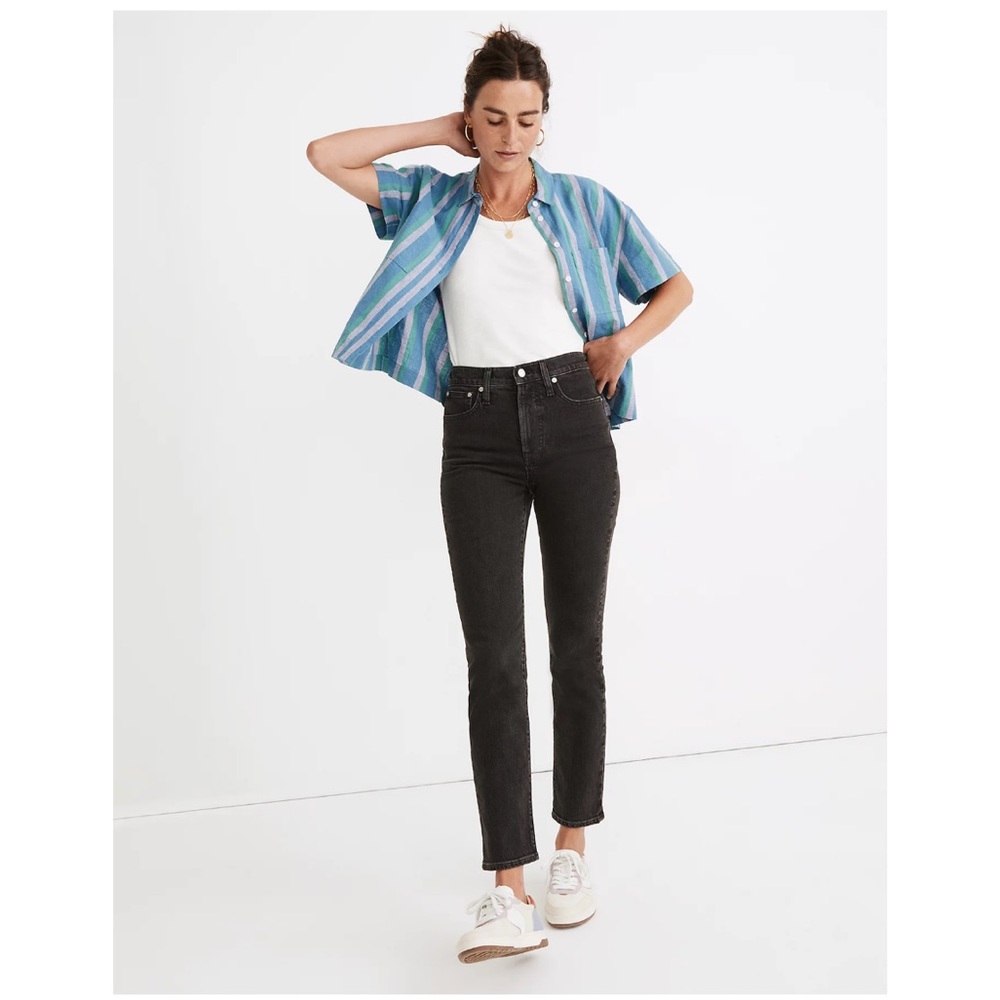 Madewell The Petite Perfect Vintage Jean in Lunar Wash